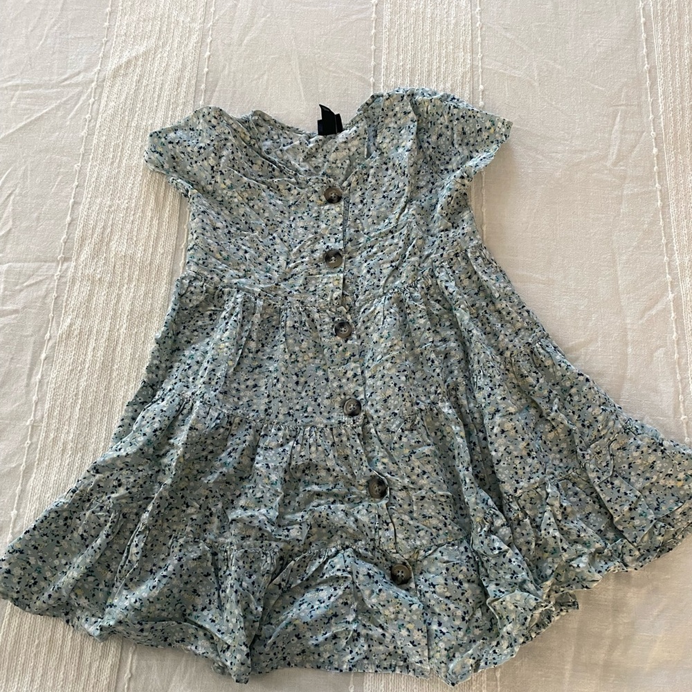 Art class size 6/6x Floral mint green flowy Dress